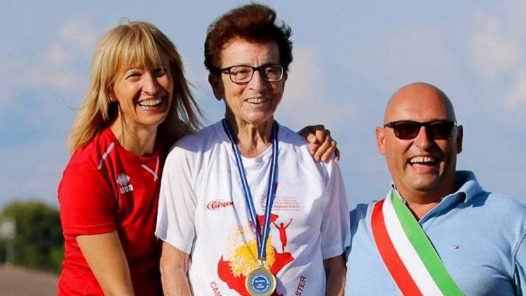 Emma Mazzenga, l’atleta ottantenne da record