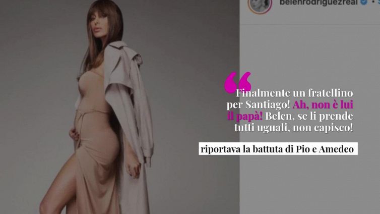 Belen, dopo le battute di Pio e Amedeo rompe il silenzio su Instagram