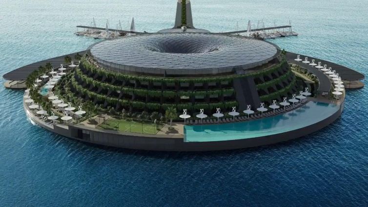 L''eco-hotel' che ruota su se stesso e genera energia