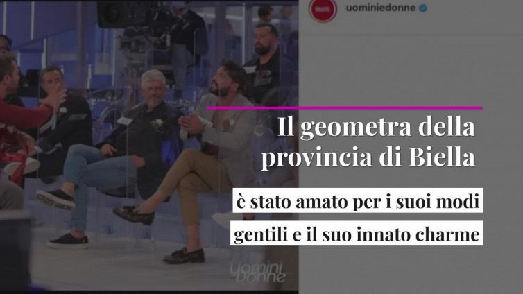 Uomini & Donne, scomparso il cavaliere Fabio Donato Saccu