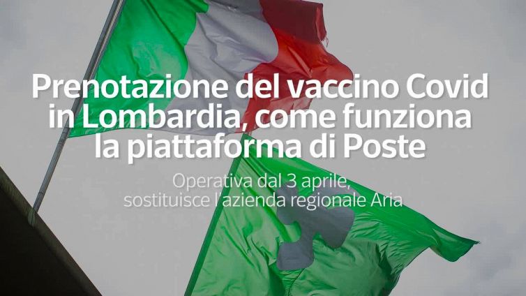 Prenotazione del vaccino Covid in Lombardia, come funziona la piattaforma di Poste
