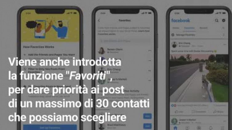 Come funziona la nuova Home di Facebook