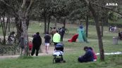Roma, a Pasquetta si riempie il parco di villa Ada