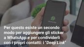 Come condividere sticker su WhatsApp in modo veloce