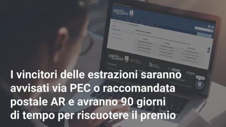 Lotteria degli scontrini: come sapere se abbiamo vinto