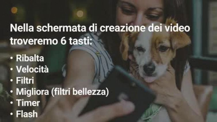 Come creare un video con TikTok e usare gli effetti