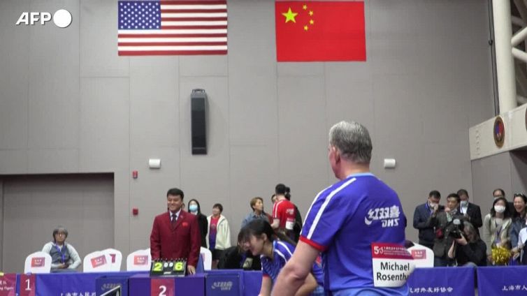 Cinesi e americani tornano al tavolo a 50 anni dalla 'diplomazia del ping-pong'