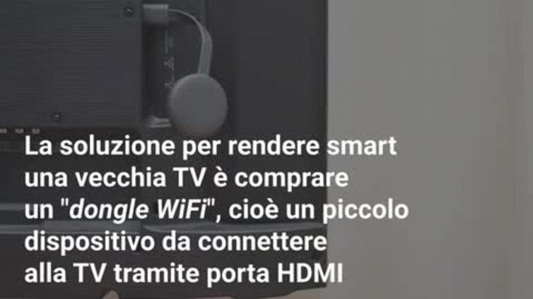 Come rendere smart una vecchia TV