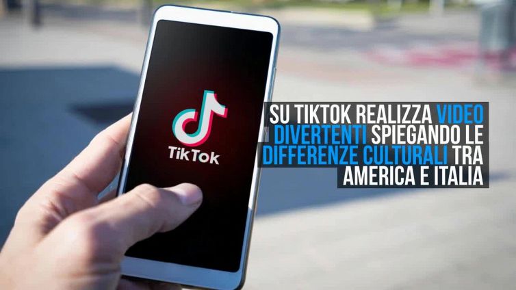 Un'americana su TikTok racconta tutto ciò che la sorprende in Italia