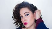 Makeup tutorial eyeliner colorato azzurro luminoso