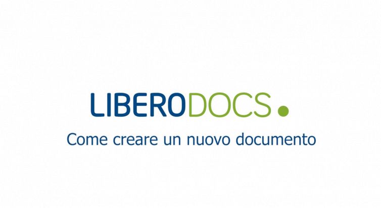 Libero Docs - Come creare un nuovo documento