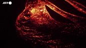 Guatemala, la spettacolare eruzione del vulcano Pacaya