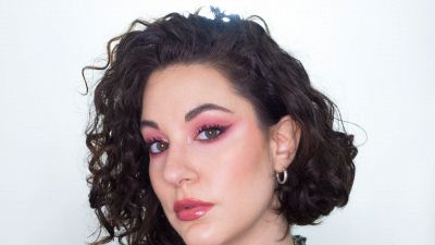 Makeup rosa e marrone sfumato, opaco ed intenso