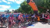Giro d'Italia, la partenza dell'ottava tappa da Foggia