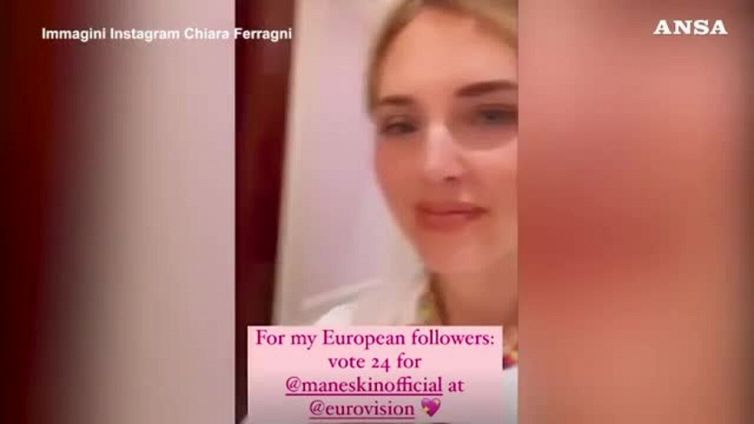 Eurovision 2021, Ferragni e Fedez avevano invitato a votare i Maneskin