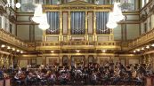 Vienna, torna la musica dell'orchestra filarmonica al Musikverein