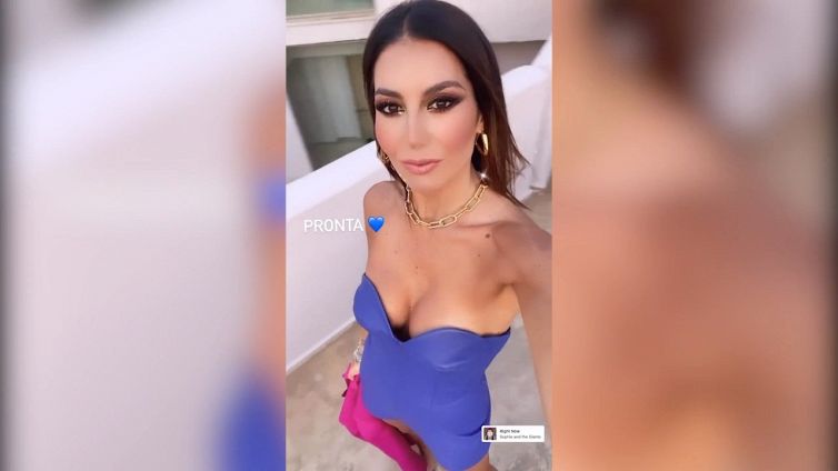 Elisabetta Gregoraci lascia senza fiato a Battiti Live 2021