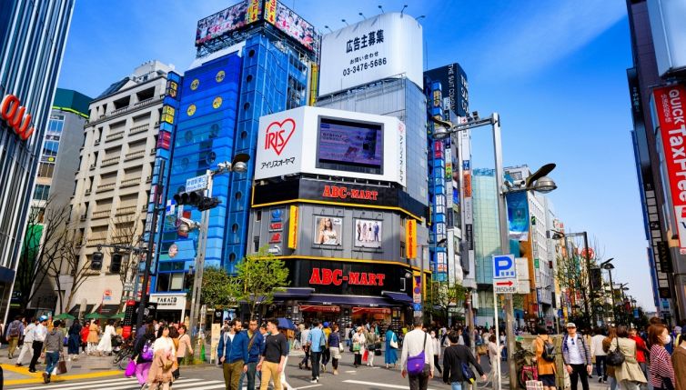 Il gigantesco gatto in 3D che ha incantato Tokyo