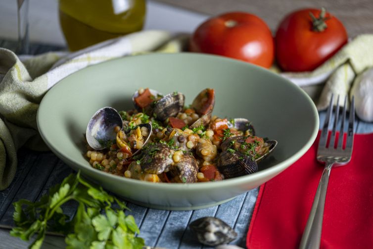 Fregola con le arselle