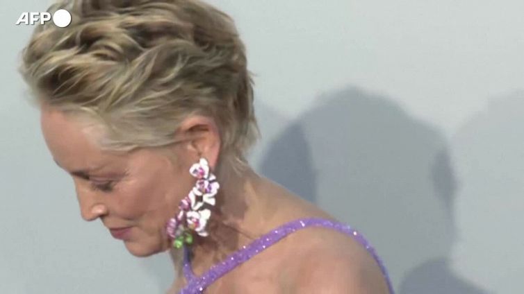 Festival di Cannes, l'arrivo di Sharon Stone e Spike Lee all'amfAR gala