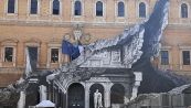 L’illusionismo ottico di JR arriva a Palazzo Farnese