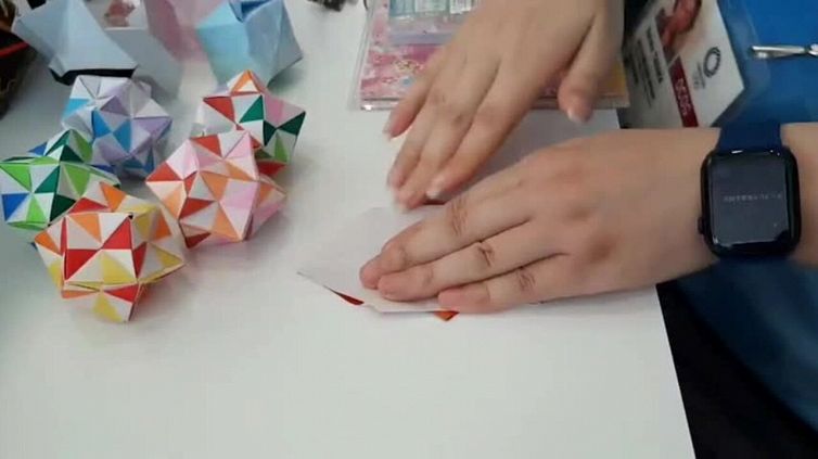 A Tokyo 2020 ci si allena anche nell'arte degli origami