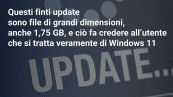 Il finto aggiornamento a Windows 11 contiene un virus