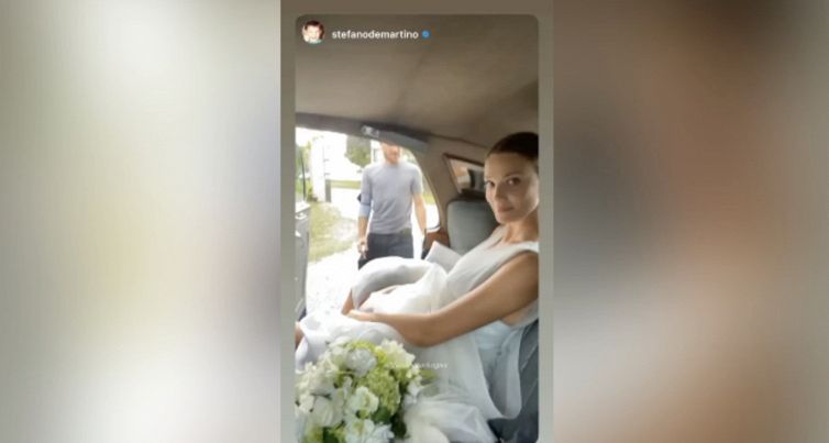 Fiammetta Cicogna e Stefano De Martino sposi: sì ma solo sul set