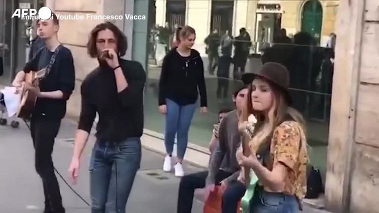 I Maneskin, da via del Corso al Circo Massimo