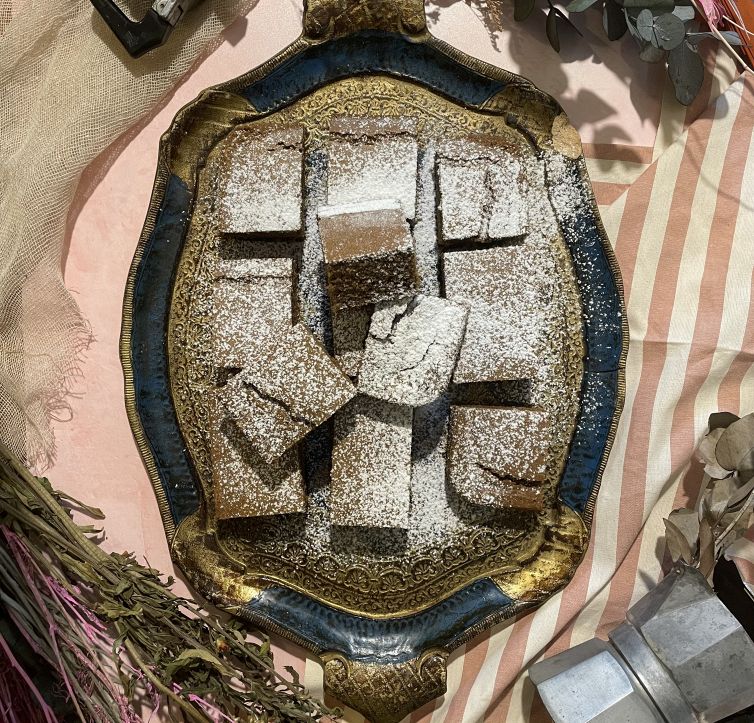 Torta al caffè senza glutine e senza lattosio