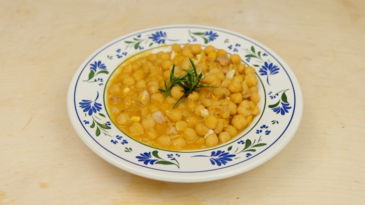 Ricetta dei ceci in umido