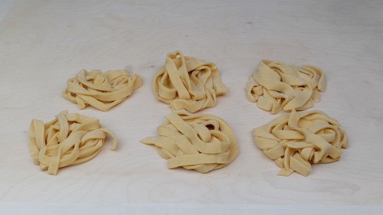 Ricetta per tagliatelle all'uovo