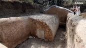 Pompei, rinvenuta tomba con resti umani: 'Uno degli scheletri meglio conservati del parco'