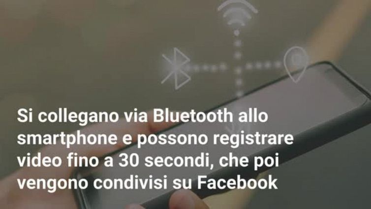 Come sono gli occhiali smart di Facebook