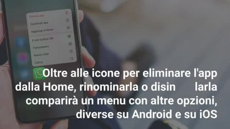 WhatsApp: che succede se tieni premuta l'icona dell'app