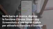 Come fare uno screenshot lungo con Chrome