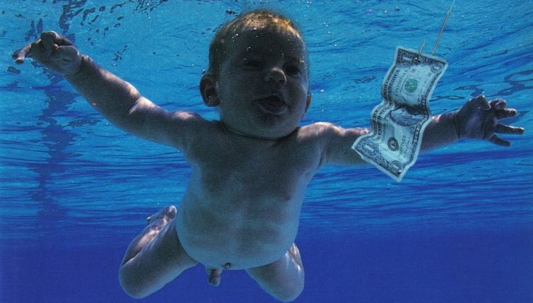 Un fan dei Nirvana ha disegnato su GPS la copertina di ‘Nevermind’