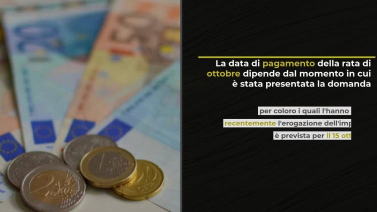 Reddito di cittadinanza, ricarica di ottobre: quando arriva