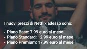 Netflix: i nuovi prezzi degli abbonamenti