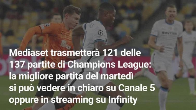 Dove vedere le partite di Champions League 2021-2022