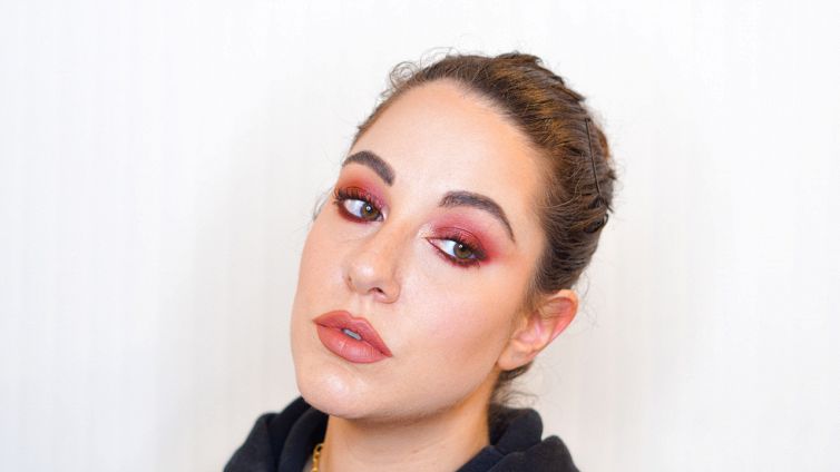 Trucco Smokey Eyes Bordeaux