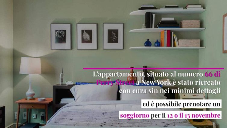 Sex and the City, una notte nell'appartamento di Carrie Bradshaw