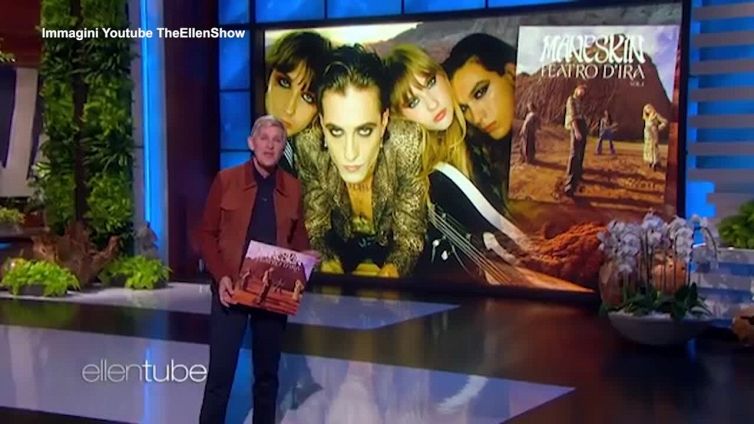 I Maneskin da Ellen DeGeneres, cantano Beggin'