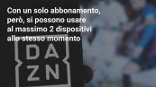 DAZN: quanti dispositivi si possono usare