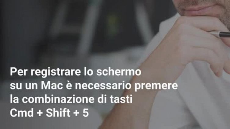 Come registrare lo schermo sul Mac