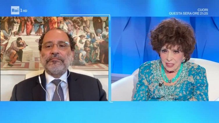 Gina Lollobrigida a "Domenica In": "Dovrebbero lasciarmi morire in pace"