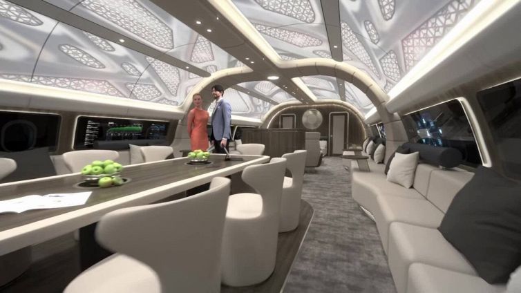 Explorer, lo yacht volante di Lufthansa Technik