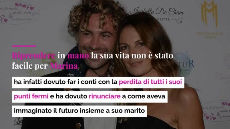 Marina La Rosa, la separazione dal marito e la voglia di ricominiciare