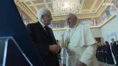 L'incontro di Mattarella con Papa Francesco in Vaticano