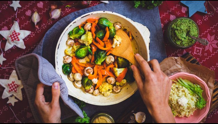 Come preparare un menù vegetariano per Natale